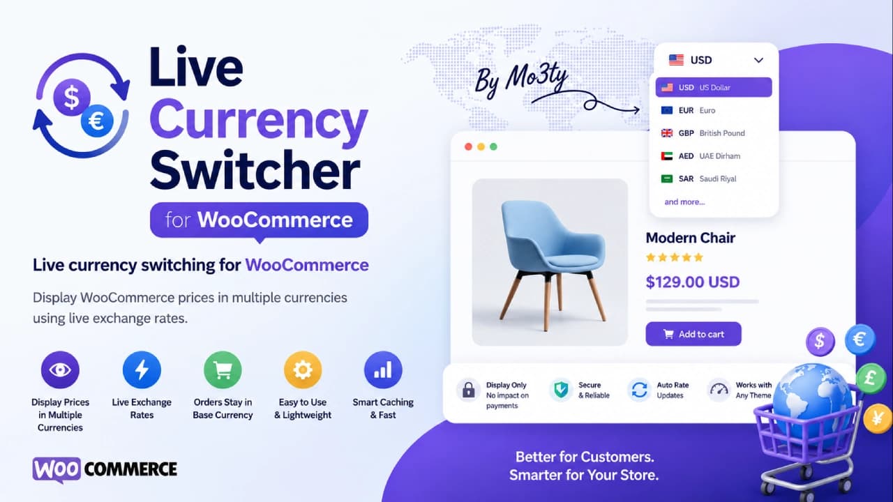 Live Currency Switcher